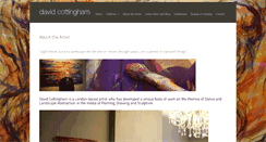 Desktop Screenshot of cottingham-art.co.uk